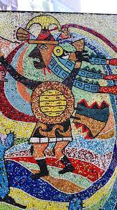 Trujillo Peru The Largest Ceramic Mosaic Tile Mural In South America Happened Upon Out Of The Blue Designed By Art Tile Murals Mosaic Tile Art Mosaic Art
