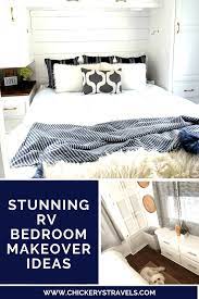 100 rv space saving ideas. Rv Bedroom Makeover Bedroom Makeover Remodel Bedroom Camper Makeover