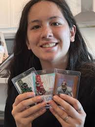 Daughter and dad score big with sports cards haul