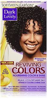 softsheen carson dark and lovely reviving colors nourishing color shine natural black 395