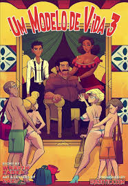 Uma Vida de Modelo 3 - Hentai Incesto - Quadrinhos de Sexo