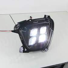 New Car Drl Kit For Kia Sorento 2014 2016 Led Daytime Running Light Bar Fog Auto Lamp Bulb Daylight Led Car Drl Relay 12v Light Bar Lighting Led Car Car Lights