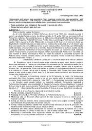 Antena 3 va prezenta în scurt timp şi baremul de corectare la evaluarea națională 2019, proba la matematică, publicat pe edu.ro. Subiectele Date La Simularea Bacalaureat 2018 La Istorie Libertatea