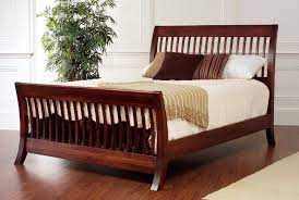 A bed frame includes head, foot, and side rails. Pin On Sleigh Bed