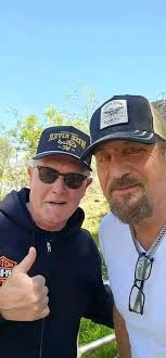 Kristy Swanson (actress) and Emilio Rivera (actor) met Robert when they  visited the Santa Clarita Harley Davidson motorcycle store which is partly  owned by Robert. The source is @ripfighter