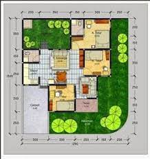 Gambar Denah Rumah Minimalis Modern Type 70 Rumah Arsitektur Desain Rumah Minimalis Denah Rumah