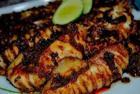 Rempah Ikan Sotong Bakar Gambar 1 Resep Makanan Ikan Bakar Makanan