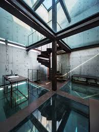 2nd floor terrace glass design. House By Atelier Fcjz Has Glass Floors Instead Of Windows