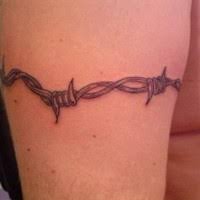 Black and white tattoo style. Barbed Wire Tattoo Tattooimages Biz