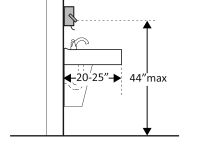 The bathroom doors can open both to the outside or inside. Http Adachecklist Org Doc Priority3 P3 Pdf