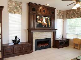 We have mantel decorating ideas for christmas while many of our fall decorating ideas also involve the mantel. Natural Stone Fireplaces With Wall Mount Television Design Ideas