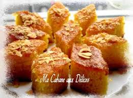 Basboussa Algerienne Gateau De Semoule A L Orange Recette Gateau De Semoule Recettes De Cuisine Recette De Cuisine Algerienne