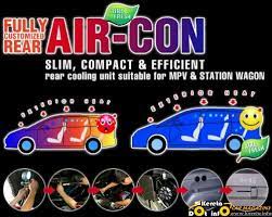 Maybe you would like to learn more about one of these? Fully Customized Rear Aircond Modify Car Air Conditioning Add Rear Blower Vent For Cars And Mpv