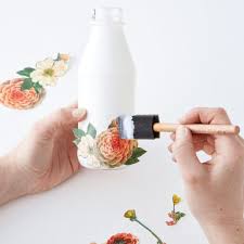 But did you know you can make your own mod podge? How To Decoupage And Transfer Designs Feltmagnet