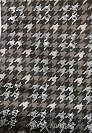 kahverengi kaz ayagi desenli kumas dosemelik kumaslar kumas kirlent
