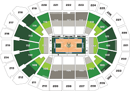 Milwaukee Bucks Seating