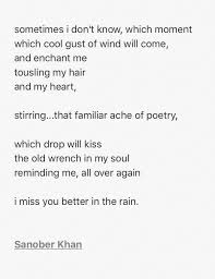 Oh Yes Thank You Nf Rainy Day Poem Beautiful Words Poetic Quote