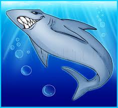 Add a straight line inside. How To Draw A Cartoon Shark Step By Step Drawing Guide By Dawn Dragoart Com