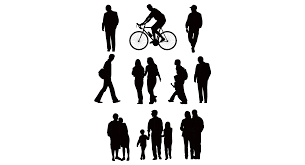 Vector People Silhouettes Sitting In 2021 Silhouette Png Person Silhouette Architecture Drawing Art