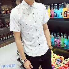 Summer Short Sleeve T Shirt Man Clothes Fold Down Collar Korean Style Trend Slim Fit Hong Kong Style Polo Shirt Man Boy Harajuku Ins Mens Wear