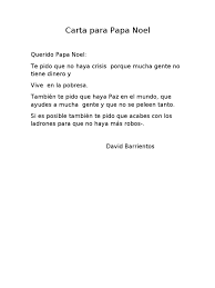 Espero que tenha gostado do presente que ganhou ano passado. Carta Para Papa Noel David