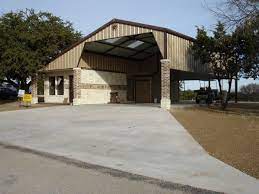 Outdoor shower, and plenty of parking. Big Rv Port Home Plans House Plans Garage House Plans Rv Homes
