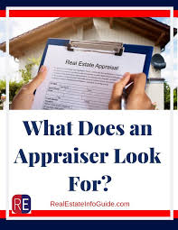 What Does An Appraiser Look For Home Appraisal Real Estate Training Selling Real Estate