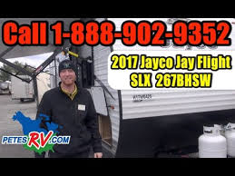 Sleep peacefully in this jay flight slx8 267bhsw which comfortably sleeps 10. 2017 Jayco Jay Flight Slx 267bhsw Pete S Rv Rough Cuts Youtube