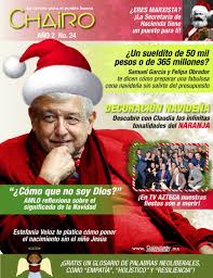 Juan Ignacio Zavala On Twitter Amiguitos Ya Llego Su Revista Chairo En Su Edicion Navidena No Se La Pierdan Https T Co Tw8zoduvfm