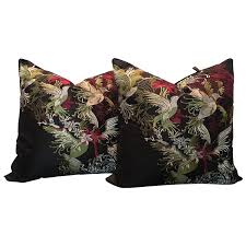 Check out our rodeo home decor selection for the very best in unique or custom, handmade pieces from our signs shops. Pair Of Rodeo Home Beverly Hills Embroidered Flora And Fauna Throw Pillows At 1stdibs