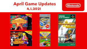 Moving forward, nintendo switch online subscribers can expect nintendo to keep releasing free games on the service. Nes Super Nes April 2021 Game Updates Nintendo Switch Online Fake Youtube