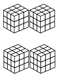 Color in this picture of a rubiks cube and others with our library of online coloring pages. Coloring Pages For Kids