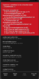 V5 Typeerror Undefined Is Not A Function Near Createrouter Issue 6813 React Navigation React Navigation Github