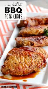 Skillet Bbq Pork Chops Recipe Quick And Easy Skillet Recipe Recipe Bbq Pork Chops Pork Chop Recipes Easy Pork