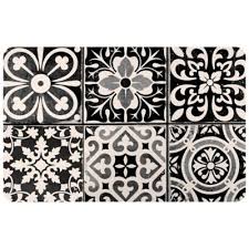 black and white kitchen rug bed bath