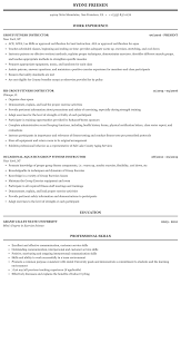Group Fitness Instructor Resume Sample Mintresume