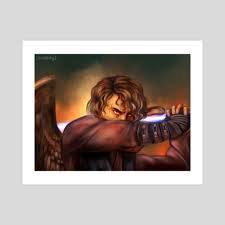 L Ange Dechu An Art Print By Elisa T Inprnt Read reviews from world's largest community for readers. l ange dechu an art print by elisa t