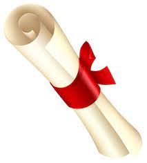 Diploma With Red Ribbon Png Clipart Image Ribbon Png Clip Art Free Clip Art
