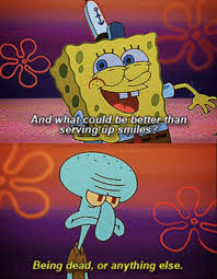 Squidward and students are reacting (acceptance to squidward community college) enjoy the meme. 18 Times Squidward From Spongebob Squarepants Was Relatable