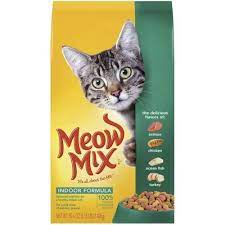 Meow Mix Indoor Formula Cat Food 3 15 Pound 6 Per See This Great Product It Is Amazon Affiliate Link Stripes Dry Cat Food Cat Food Seafood Medley
