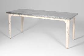 The frame consist of four large tubular legs and. Galvanised Metal Top Dining Table Hire Rental Granger Hertzog