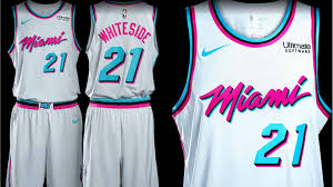Its logo can be described as its original logo was created in 1988, and slightly refined just once, in 1999, keeping all but the color palette from the previous versions 1988 — 1999. Step Aside Crockett Tubbs Heat S Vice Uniforms Are Out South Florida Sun Sentinel South Florida Sun Sentinel