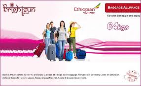 Fly With Ethiopian Airlines Enjoy 64 Kgs Baggage Allowance In Economy Class Book Travel Before 30 Nov 13 And Enjoy 2 Travel Book Class Book Cameroon