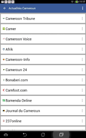 Actualité politique, société et sports au cameroun et à l'international.ce site est la propriété de la sopecam. Actualites Cameroun For Android Apk Download