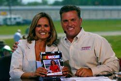 Who wants to bet they'll drag in some rain tires and have a ten car pileup two laps into trying it? Steve Byrnes Beloved Broadcaster Passes Away Steve Byrne Nascar Steve