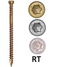 The screw's small diameter and zip tip are designed to prevent most building materials from splitting. Grk Fasteners Rt Composite Trim Screws Mudge Fasteners