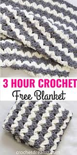 Free Crochet Blanket Pattern 3 Hour Afghan Crochet Throw Pattern Crochet Afghan Patterns Free Afghan Crochet Patterns