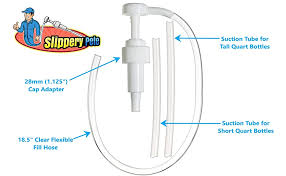 Rigid suction tube that reaches to bottom of standard quart. Amazon Com Slippery Pete Fluid Pump For Quart Bottles Transfer Gear Oil Transmission And Differential Fluid With This 5cc Hand Pump Not For Red Line Quarts 1 Automotive