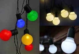 Led Lichterkette Aussen Weisse O Bunte Kugeln 20 O 50 Leds Partylichterkette Ebay Led Lichterkette Aussen Lichterkette Aussen Led Lichterkette