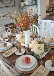 Farmhouse Fall Tablescape Fall Tablescapes Mason Jar Decorations Decor